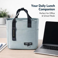 Insulated Lunch Box for, Lunch Container Tote Bags, Thick Thermal Layer Food Carrier, Portable Lunch Box Women, Cool Bag for Picnics