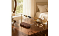 Bracelet Helper One-Handed Bracelet Fastener with Wood Base Stylish Jewelry Helper with Clip for Vanity