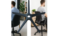 Long-Lasting Construction Office Chair Five-Star Base Stable Nylon 5-Leg Chair Base