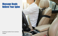 Car & Office Chair Mesh Lumbar Support, Ergonomic Back Pillow, Four Seasons, Adjustable Strap, Steel Wire Frame