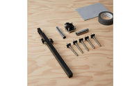 5-Rod Percussion Rack Easy to Install Multiple-Peg Cowbell Stand Bell Chime Stand for Artists