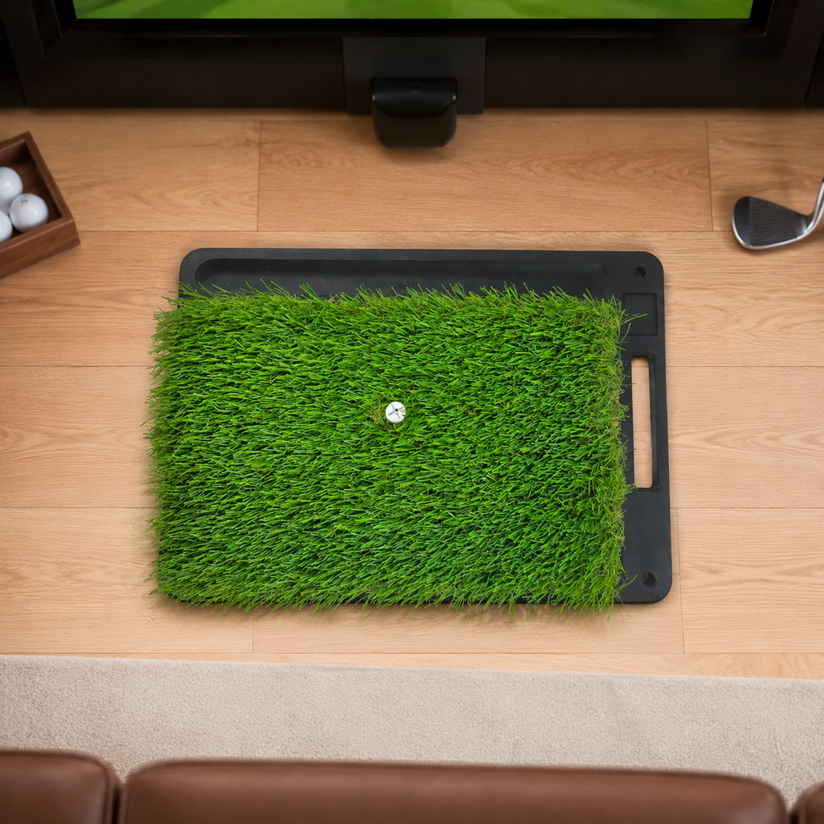 Golf Practice Mat, Artificial Turf Mat, Home, Indoor & Outdoor Use, Golf Training Tool