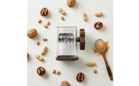 Manual Nut Portable Manual Nut Chopper Detachable Design Walnut and Peanut Crusher for Home Chefs, Dessert Making