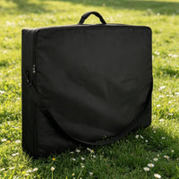 Folding Chair Carry Bag Wear-Resistant Outdoor Furniture Storage Bag Smooth Double Zippers for Travel