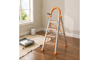 Aluminum Folding Step Ladder Sturdy Anti-Slip Folding Ladder Long-Lasting Household Tool for Indoor