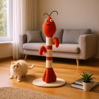 Vertical Cat Scratching Post Sisal Cat Toy Cute Design