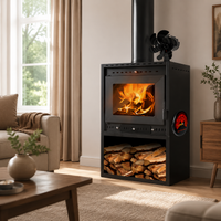 wood-burning stove