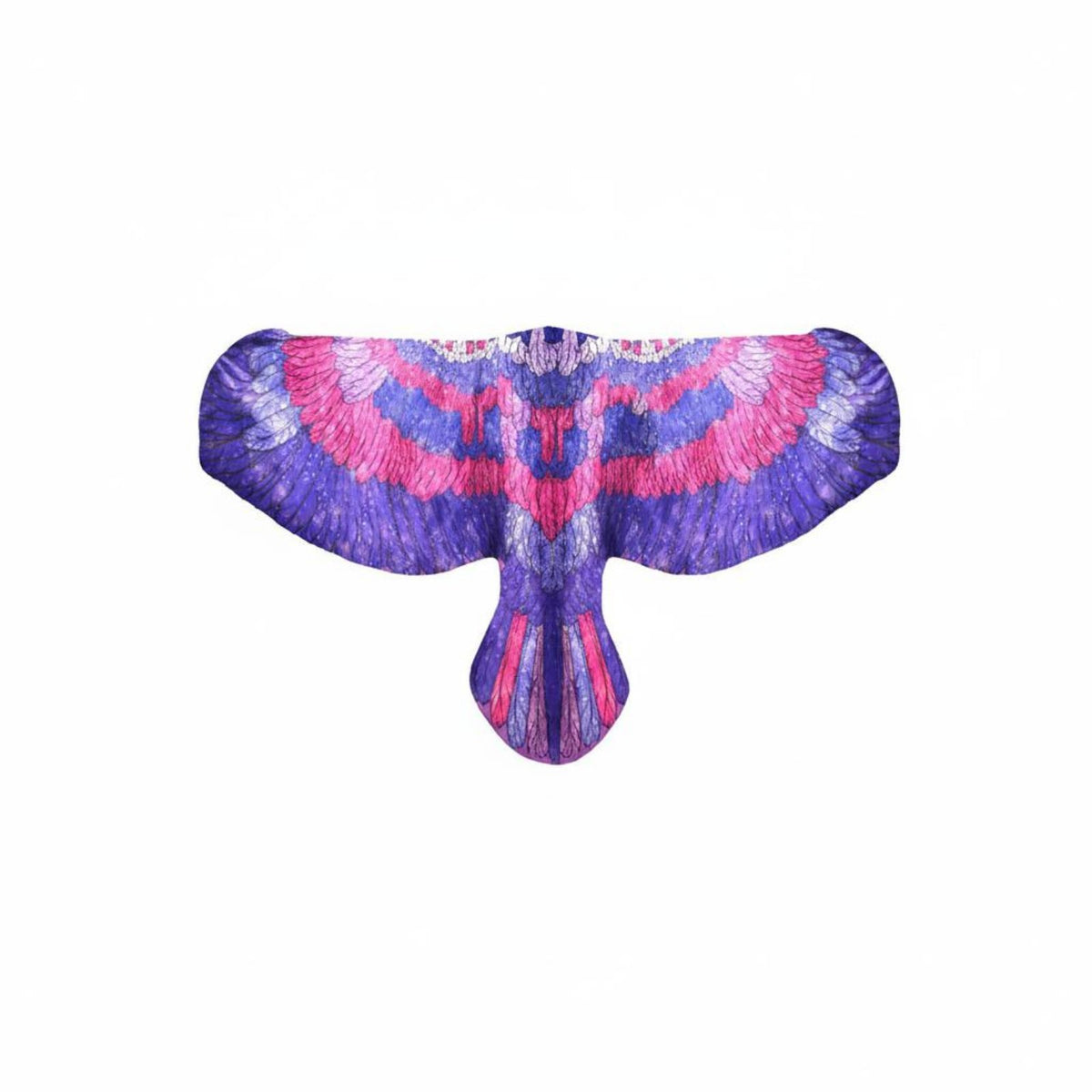 Feather Cape Mask Set Dress up Bird Feather Costume Lightweight for Kindergarten
