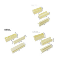10 Pieces Hand Tools Sushi Making Kit Rectangular Rice Mold Set for Home Kitchen
