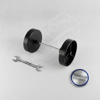 Rv Sewage Tank Wheel Reinforced Black Tank Wheel Disc-Shaped