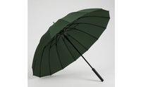 Solid Color Umbrella with Hook Handle Easy-Grip Straight Handle Umbrella Classic Minimalist for Commuters, Professionals, Commuting, Business, Travel