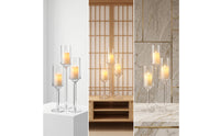 3 Pieces Candle Holder with Cylindrical Cup Long-Lasting Candlesticks Sturdy