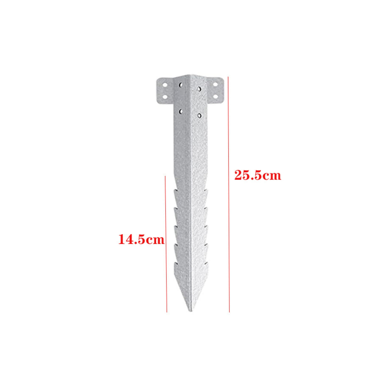 10 Pieces Heavy-Duty Garden Bed Corner Brackets with Screws Sturdy Garden Timber Bracket Sturdy Timber Bracket with Stake Corrosion-Proof for Gardeners