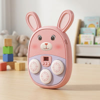 Rechargeable Wall Mounted Electronic Boxing Target Musical Electronic Punching Machine Interactive Music Boxing Target Light-up for Children, Toddlers, Beginners, Playroom, Bedroom, Home Gym