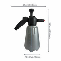 Foam Sprayer Portable Pressure Spray Bottle Professional Grade Foam Sprayer Bottle for Car Wash, Garden