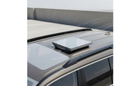 Portable Communication Dish Car Mount Transparent PC Plate Communication Internet Antenna Mount Adjustable Height Vehicle Accessory for Campers