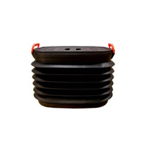 Telescopic Handle Collapsible Car Wash Pail Foldable Rolling Wash Pail Large Capacity Wheeled for Fishing, Outdoor