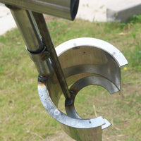 Bulb Planter Side Opening Transplanter Multi-Functional Manual Seedling Transplanter Tool Efficient Transplanting Standing Plant Hole Digger for Gardeners, Nursery