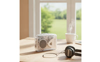 Compact Portable Cassette Player with Speaker Lightweight Portable Cassette Player with AM/AM and Frequency Modulation Radio Vintage Cassette Player with Radio Old-Fashioned for Audiophiles