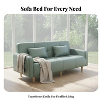 Foldable Design Fold-unfold Sofa Bed Space-Saving transformable Couch Easy to Clean Household Furniture Minimalist design for Apartment Dwellers, Students, Homeowners, Small Spaces, Living Room, Bedroom, Home Office