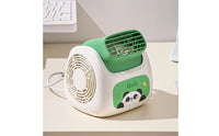 Animal Fan Cute Mini Desk Fan with Brushless Motor Small for Office Workers, Students, Desk, Dorm Room, Bedside Table