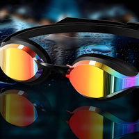Competition Swimming Goggles Anti-Fog Competition Swim Goggles Clear Vision Sports Eyewear for Competitive Swimmers, Training