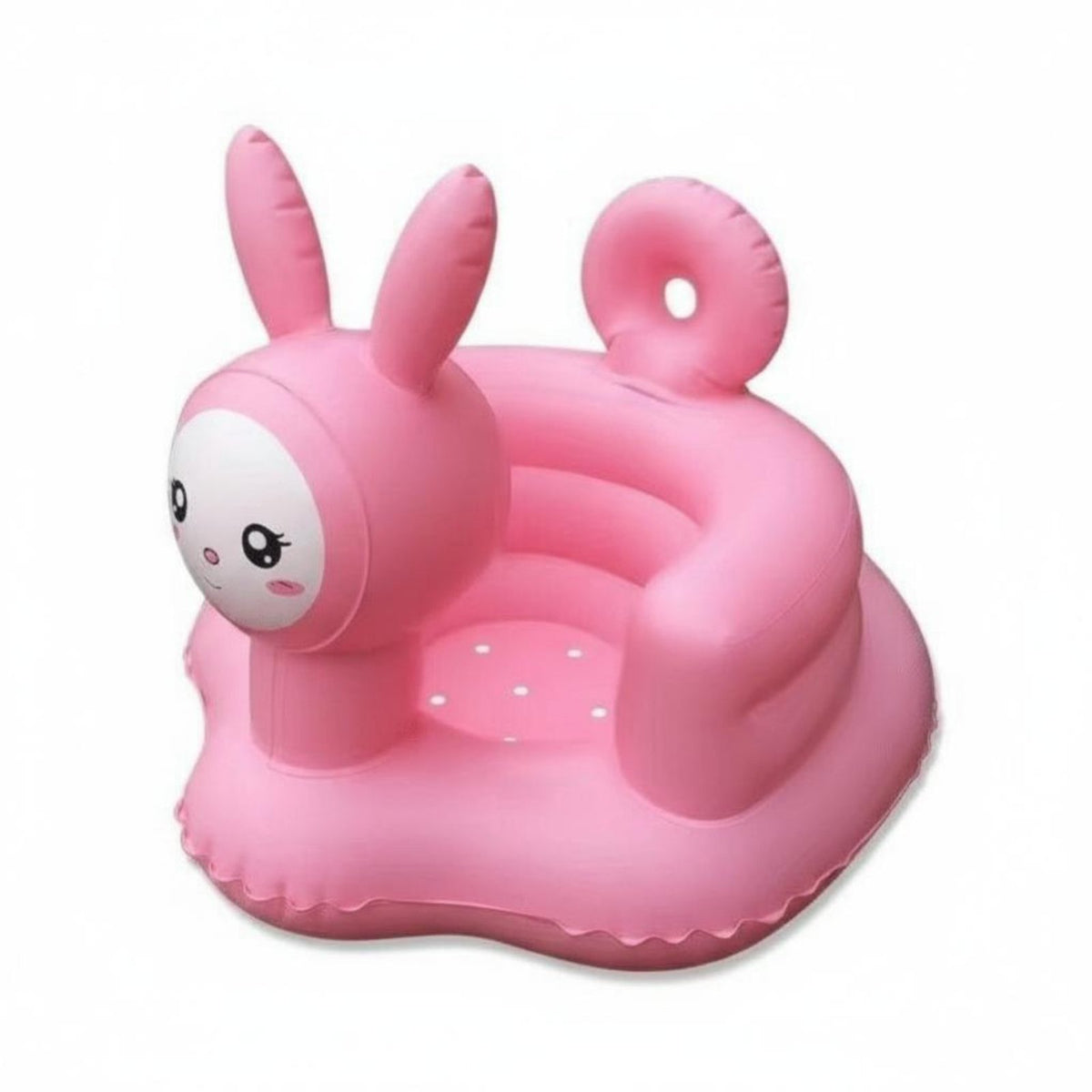 Foldable and Portable Inflatable Training Sofa Multi-Functional Inflatable Sit-up Chair With Music Infant Floor Seat Easy to Clean for Infants, Toddlers, Parents, Bathtime, Feeding Time, Mealtime, Playtime