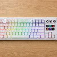 Plug and Play AI Keyboard Portable Computer Gear Easy to Clean for Gamers
