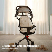 Pushchair Seat Pad Soft & Comfortable Pushchair Seat Liner Skin-Friendly Universal Pushchair Cushion for Infants, Young Children, Daily Walks, Travel