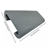 Boat Seat Cushion Anti Slip EVA Foam Cushion Rolled Ends Wedge Seat Pad