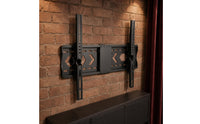 Black Finish Articulating Tv Mount Metal Slim-Line Tv Wall Mount Adjustable Home Hardware Foldable
