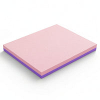 Thick Foam Pad with Textured Surface Non-Slip Cushioned Foam Mat Rectangular for Home Gym, Planks, Mindful Stretching Practice