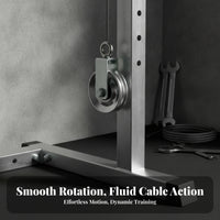 Grooved Eyelet Fitting 90 Mm Pulley Assembly Single Pulley Assembly