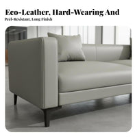 Comfortable padding 3-Person Couch Wear-withstandant Reception Seating Business Grade Commercial Furnishing Easy to Clean for Hotel Proprietors, Office Managers, Interior Designers, Waiting Room, Lobby, Lounge