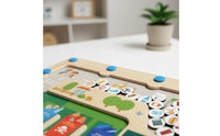 Garbage Sorting Toy Early Education Waste Classification Board   Thinking Color Matching Game for Preschoolers, Young Children, Classroom