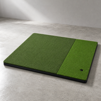 Indoor Outdoor Golf Hitting Mat Driving Range Practice Mat with Tee Holder