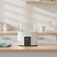 Twofold-Function Bottle Warmer and Sterilizer Temperature-Controlled Bottle Warmer with Sterilizer Electric Appliance Digital for Kitchen