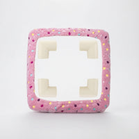 Padded Needle-Frame Cover with Corner Protectors Velvety Hoop Guard Thick Craft Accessory Soft for Embroiderers