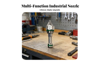 dirts Suppression Spray Head Fine Mists Generation Dry Fog Nozzle Low Pressure Resonance Mists Nozzle for Construction Sites, Warehouses