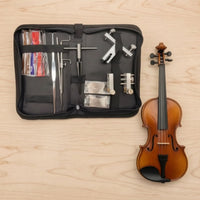 11 Pieces Violin Repair Tool Kit Professional Violin Tool Kit with Case Specific for Violinists, Technicians, Workshops, Gigs