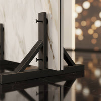 2 Pieces Tile Display Rack High Load-Bearing Tile Display Stand Floor Sample Stand Accessible Design Stone Slab Holder Easy