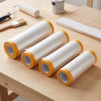 Dustproof Plastic Sheeting for Furniture Protection During Renovation