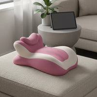 Multi-Functional Prone Sleeping Pillow Pressure Relief Face down Sleeping Pillow Shoulder Relaxation Face down Support Cushion Breathable Material for Office Workers, Students, Reading, Bed