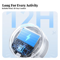 360-Degree Rotating Mini Fan 3 Speed Settings USB Clamp-on Fan