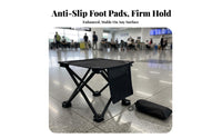 Portable Fishing Stool Easy Setup Outdoor Foldable Stool Multi-Use Foldable Fishing Chair for Tourists, Campers, Camping, Picnics, Beach