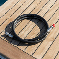 Braided Hose Sturdy Scuba Pressure Gauge Hose Heavy-Duty for Divers