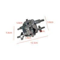 Compact Drum Cymbal Stand Mounting Hardware Long-Lasting Drum Hardware Clamp Easy to Use Cymbal Extension Arm Mount Heavy-Duty for Drummers