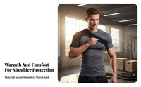 Adjustable Shoulder Brace Provides Warmth Shoulder Brace Breathable Material