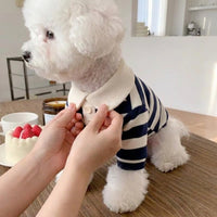 Dog Shirt Two-Legged Clothing with button-up, Short Sleeve Synthetic Button Up, Stylish Small Dog Clothes for Comfortable and Daily Wear