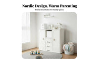 Wheeled Multi-compartment Storage multi-functional unit Large Capacity children's Cacompartmentet Rounded Edges